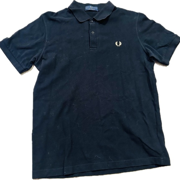 Fred Perry The Perry Polo Black 40 UK Med - Picture 2 of 9